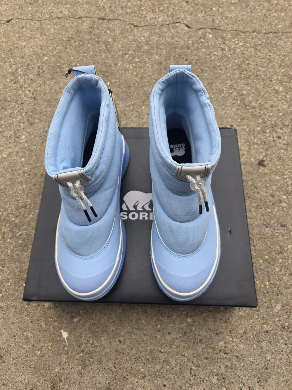 Sorel Women's Light Blue Cozy Winter Boots Size 8
